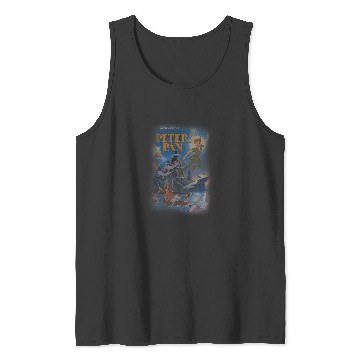 Discover Disney Peter Pan Main Characters Never Land  Poster Tank Tops