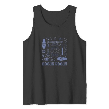 Discover Disney Hocus Pocus Halloween Transformation Spell Recipe Tank Tops