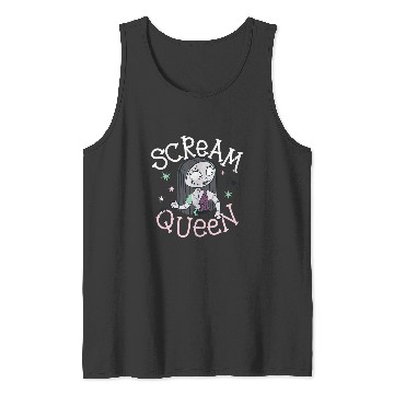Discover Disney The Nightmare Before Christmas Halloween Scream Queen Tank Tops