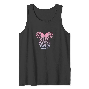 Discover Disney Minnie Mouse Pink Gradient Easter Egg Tank Tops