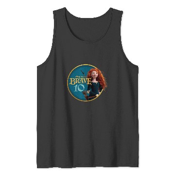 Discover Disney Princess Merida Brave 10th Anniversary Tank Tops