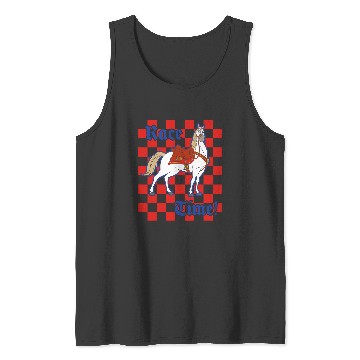Discover Disney Tangled Maximus Horse Race Time! Tank Tops