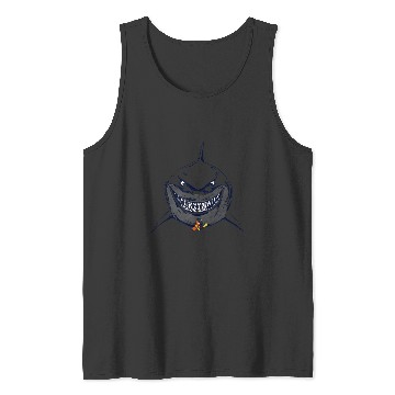 Discover Disney Pixar Finding Nemo Hello Bruce Big Chest Portrait Tank Tops