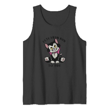 Discover Disney Pinocchio Figaro Cute From Bow To Toe Tank Tops
