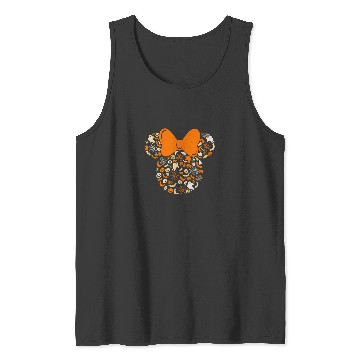 Discover Disney Minnie Mouse Halloween Ghosts Pumpkins Sp Tank Tops