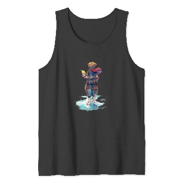 Discover Disney Kingdom Hearts Sora Keyblade Hero Faded Starfish Tank Tops