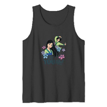 Discover Disney Princess - Be Youtiful Mulan Tank Tops