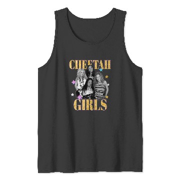 Discover Disney The Cheetah Girls Main Cast  Group Shot Tank Tops