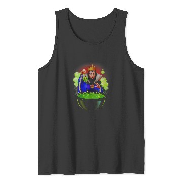 Discover Disneyss Villains Evil Queen Cauldron Bubble Portrait Tank Tops
