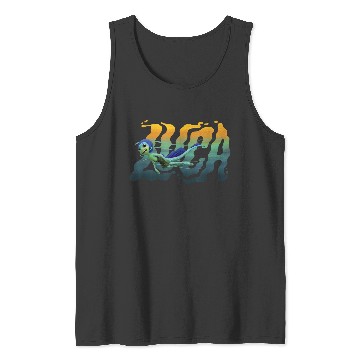 Discover Disneyss Pixars Luca Swimming Logo Tank Tops