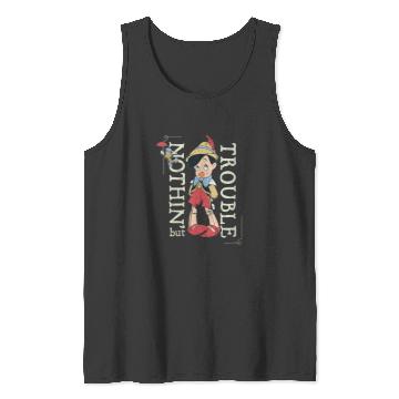 Discover Disneyss Pinocchio Nothin But Trouble Since 1940 Tank Tops