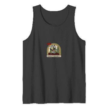 Discover Disneyss Pinocchio Jiminy Cricket Established 1940 Tank Tops
