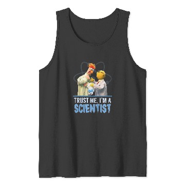Discover Disney The Muppets Trust Me I'm A Scientist Bunsen Beaker Tank Tops