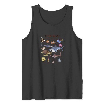 Discover Disneyss Pixars Finding Nemo Fish Guide Tank Tops