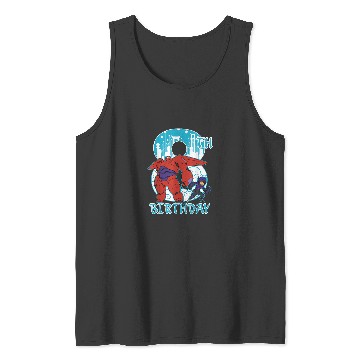 Discover Disney Big Hero 6 Baymax Hiro 8th Birthday Graph Tank Tops