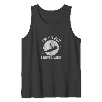 Discover Disney Peter Pan So Fly Moon Silhouette Tank Tops