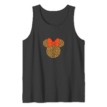 Discover Disney Minnie Mouse Candy Corn Halloween Tank Tops
