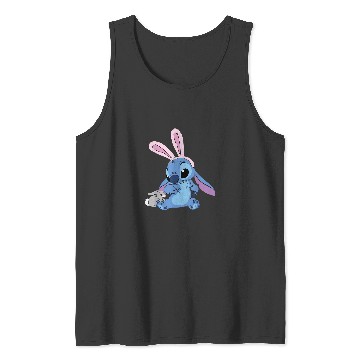 Discover Disney Stitch with Easter Bunny Tank Tops