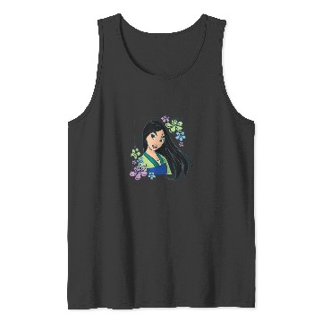 Discover Disney Princess Mulan Flowers Tank Tops