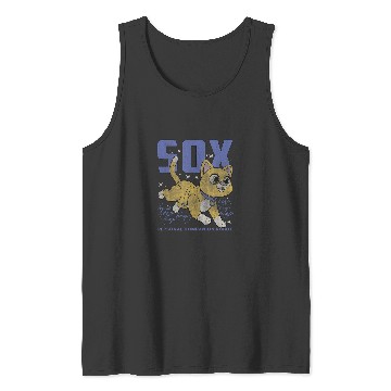 Discover Disney Pixar Lightyear Sox Retro Cat Robot Poste Tank Tops