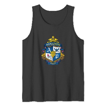 Discover Disney Descendants Auradon Prep Crest Tank Tops