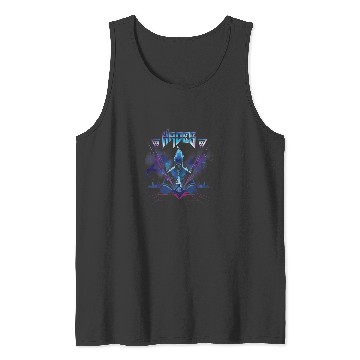 Discover Disney Villains Hades Rock Portrait Tank Tops