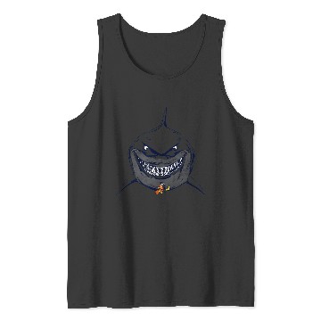 Discover Disney pixars Finding Nemo Hello Bruce Big Chest Portrait Tank Tops