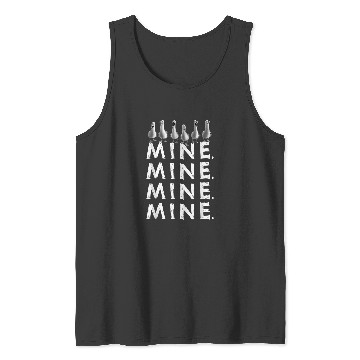 Discover Disney Pixar Finding Nemo Iconic Seagulls Mine Mine Mine Tank Tops