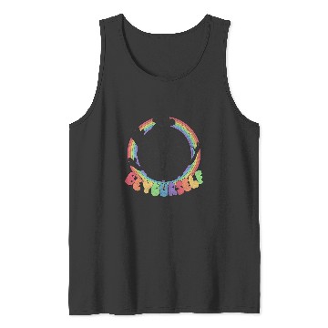 Discover Disney The Muppets Be Yourself Rainbow Tank Tops