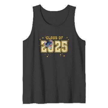 Discover Disney Lilo Stitch Graduation 2025 Stitch Collegiate Tank Tops