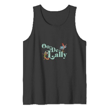 Discover Disney Robin Hood Oo-De-Lally Iconic Quote Chest Text Logo Tank Tops