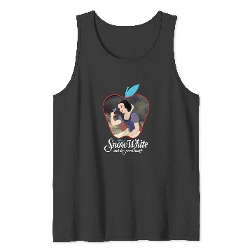 Discover Disney Princess - Snow White Apple Silhouette Tank Tops