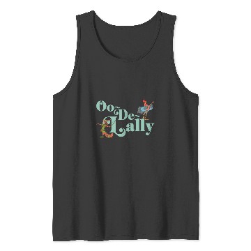 Discover Disney Robin Hood Oo-De-Lally Iconic Quote Chest Text Logo Tank Tops