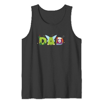 Discover Disneyss Peter Pan Tinker Bell Fathers Day Birthday Best Dad Tank Tops