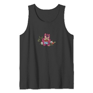 Discover Disney and Pixars Toy Story Lotso Strawberry Fes Tank Tops