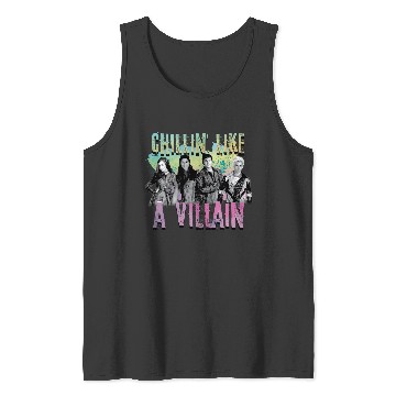 Discover Disney Descendants Chillin Like A Villain Tank Tops
