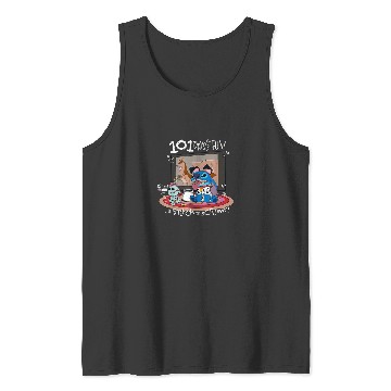 Discover Disney 100 Stitch in Costume 101 Dalmatians Fun Tank Tops