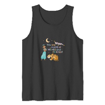 Discover Disney Aladdin Jasmine You Are Made Of Wishes And Stardust Tank Tops