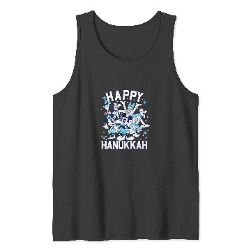 Discover Disney Happy Hanukkah from Mickey and Friends Tank Tops
