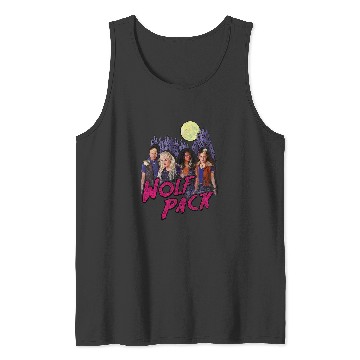 Discover Disney Zombies Wolf Pack Full Moon Group Poster Tank Tops