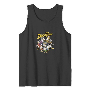 Discover Disney DuckTales Group Shot Logo Tank Tops