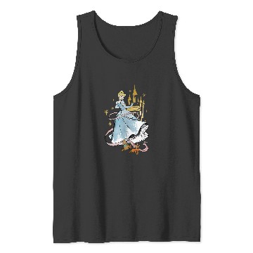 Discover Disney Princess - Cinde Collage Tank Tops