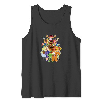 Discover Disney - The Muppets Group Tank Tops