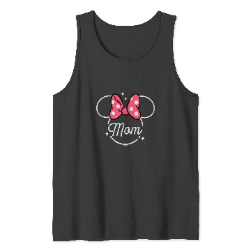 Discover Disney Minnie Mouse Mom Head Icon Magic Mother’s Day Tank Tops