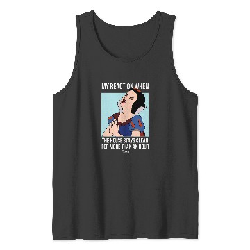 Discover Disney Princess - Snow White House Stays Clean Meme Tank Tops