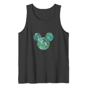 Discover Disney Mickey Classic Mickey Tropical Face Fill V2 Tank Tops