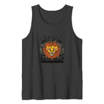Discover Disney The Lion King 30th Anniversary Simba Circle of Life Tank Tops