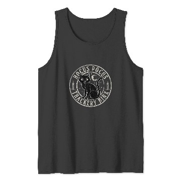 Discover Disney Hocus Pocus Thackery Binx Big Cat Celestial Circle Tank Tops
