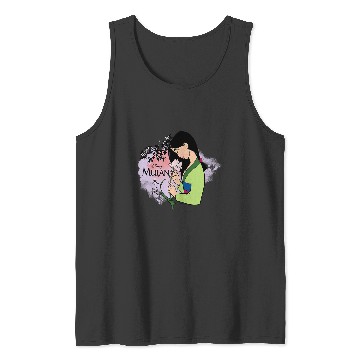 Discover Disney Princess - Mulan Cherry Blossoms Tank Tops