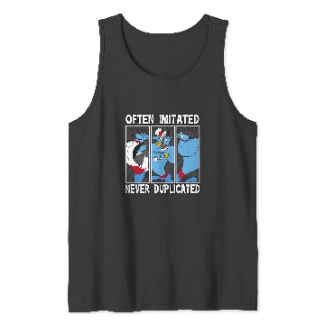 Discover Disney Aladdin Often Imitated Never Duplicated Panels Logo Tank Tops